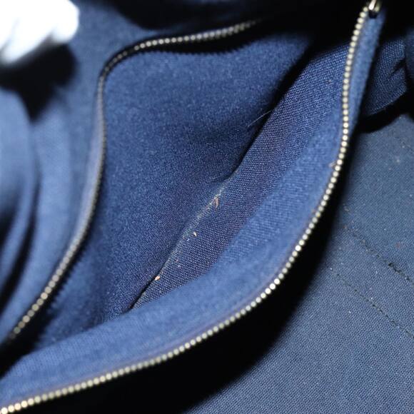 CELINE C Macadam Canvas Hand Bag Navy - Picture 12 of 16